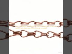 Einfache Installation und gute Belüftung Aluminiumketten-Flugschirm mit Schienen und anderen Einbauteilen