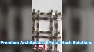Maßgeschneiderte architektonische Metallgewebelösungen für modernes Design
