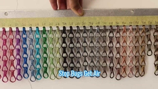 Aluminiumketten-Fliegengitter-Insektenschutz