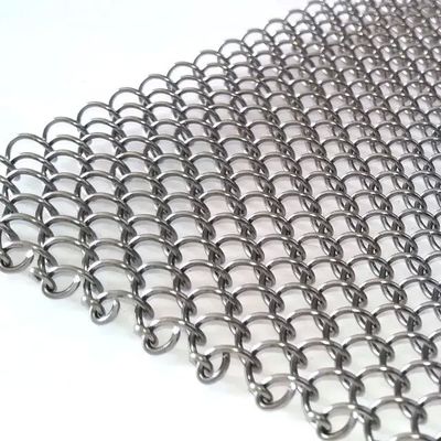 5 mm Drahtdurchmesser Spiralnetzband ISO9001 Zertifikat Länge 1m-36m Breite 6m