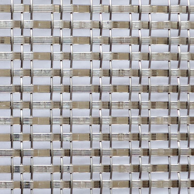 Architektonische Maschenöffnung aus Edelstahl Größe 1,2 mm 5,0 mm Draht Durchmesser 0,8 mm 2,0 mm Länge 30 m