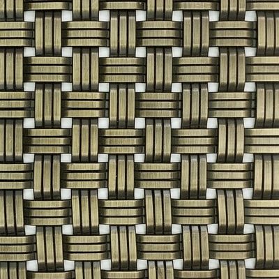 Innovatives Dekorationsnetz aus Edelstahl für harte Dekoration im zeitgenössischen Design und Bau