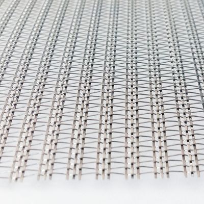 Architekturglas-Laminat aus Edelstahl, Gewebt für moderne Raumteiler und Wandverkleidungen