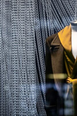 Aluminium-Kettenvorhang mit 60% offener Fläche und 1,2 mm Drahtdurchmesser für wiederverwendbaren Insektenschutz