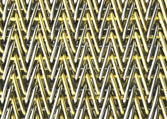 Messingspirale Mesh Belt der webart-SS316 3m
