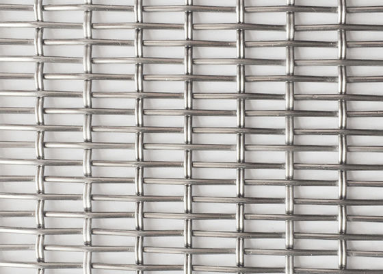 4.2mm strickender Verschluss-Falz-Draht Mesh Cupboard Decorative Partitions Facade