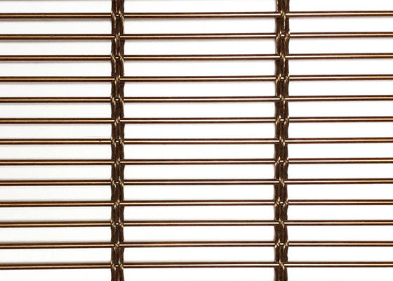Rose Golden Flexible Cable Wire-Edelstahl Architektur-Mesh For Facade