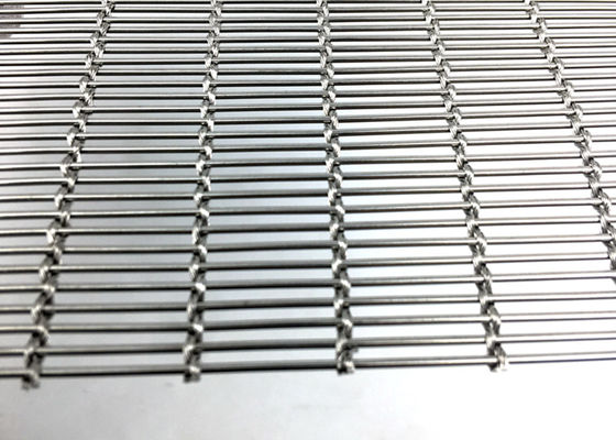 Ss316l-Drahtgewebe-Kabel-Architekturstreckmetall Mesh For Facade