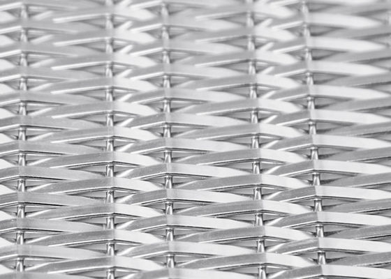 Edelstahl-steifes Drahtgewebe Mesh Panels 4.8mm für Aufzugs-Umhüllung
