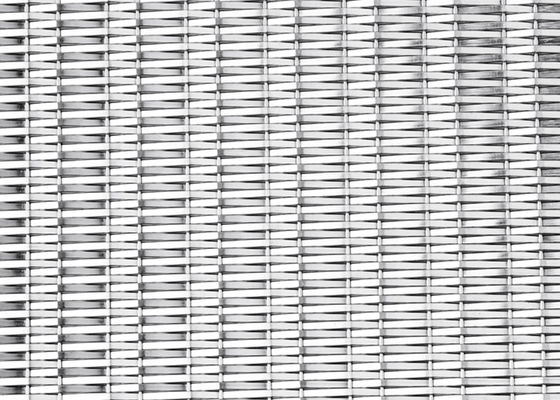 Edelstahl-steifes Drahtgewebe Mesh Panels 4.8mm für Aufzugs-Umhüllung