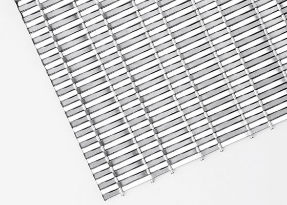 Edelstahl-steifes Drahtgewebe Mesh Panels 4.8mm für Aufzugs-Umhüllung