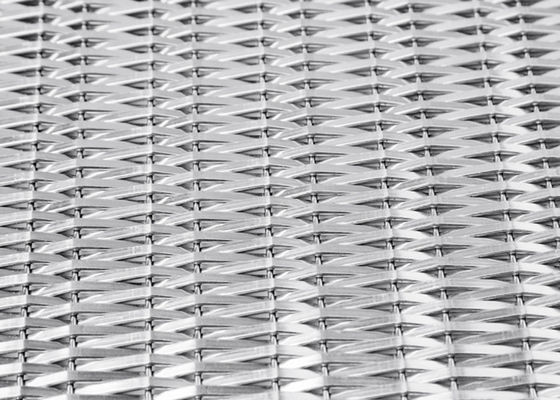 Edelstahl-steifes Drahtgewebe Mesh Panels 4.8mm für Aufzugs-Umhüllung