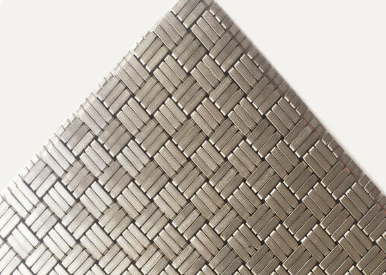 304SS 1.8mm dekorativer gesponnener Stahl-Mesh Panels For Elevator Cab