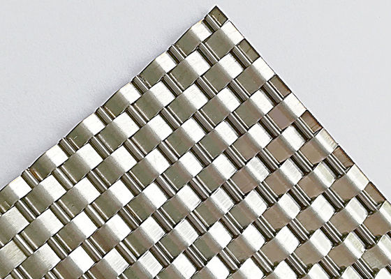 Edelstahl gesponnener Architekturmaschendraht 4.0mm für Aufzugs-Dekoration
