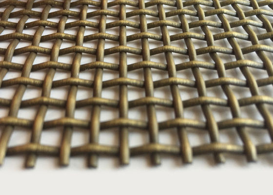 Schützender 30mx1m Draht Mesh Grilles For Decoration des quadratischen Loch-