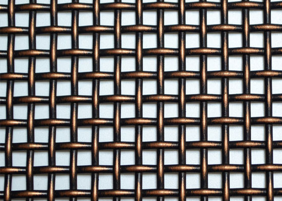 Schützender 30mx1m Draht Mesh Grilles For Decoration des quadratischen Loch-