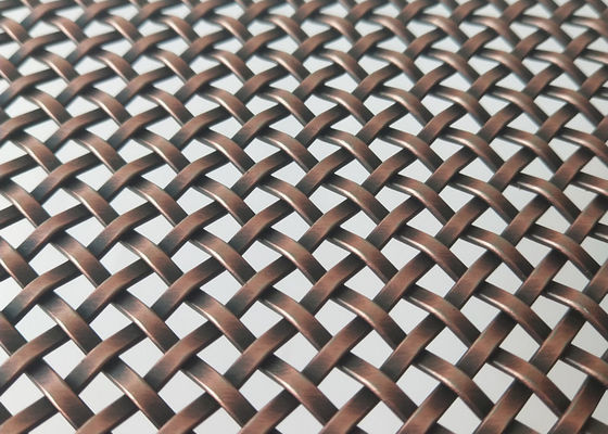1 mm-5 mm Warp Durchmesser Dekoratives Drahtnetz Vielseitig Anpassbar