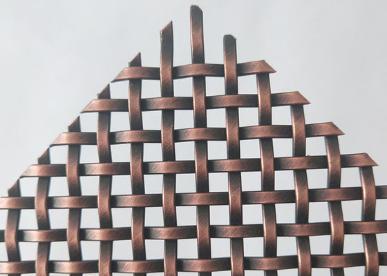 1 mm-5 mm Warp Durchmesser Dekoratives Drahtnetz Vielseitig Anpassbar