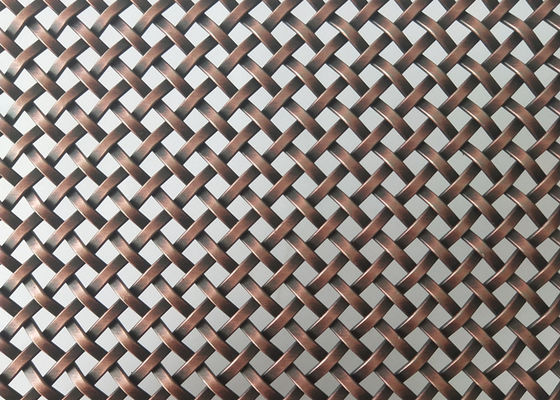 1 mm-5 mm Warp Durchmesser Dekoratives Drahtnetz Vielseitig Anpassbar