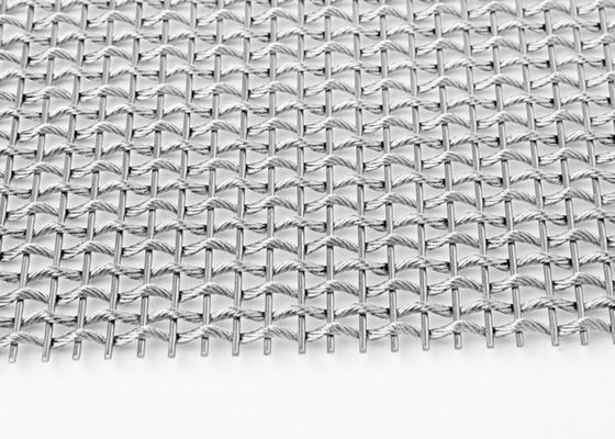 Leinwandbindungs-architektonisches flexibles Metall Mesh Fabric SS304 für Spalten-Abdeckungen