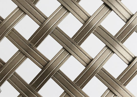 Polier- Leinwandbindungs-Edelstahl Architektur-Mesh Length 30m