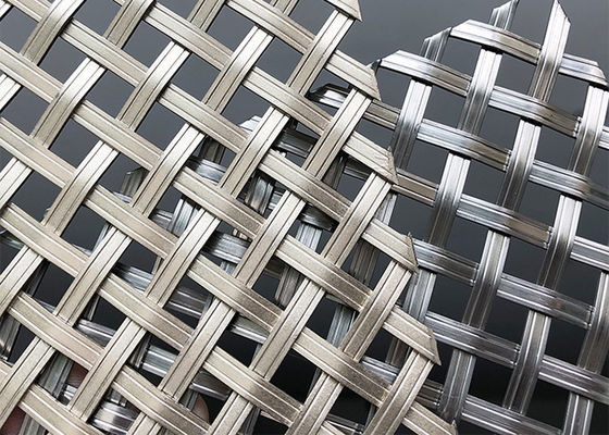Polier- Leinwandbindungs-Edelstahl Architektur-Mesh Length 30m