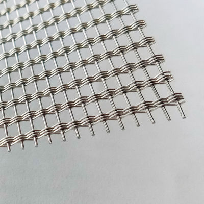 Draht 0.2mm Mesh Glass Laminated Metal Fabrics für lamellierte Glasanwendungen