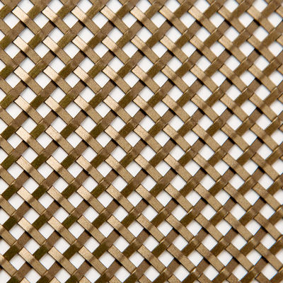 Aluminiumdekoratives MessingDrahtgewebe Mesh Durable Anodizing