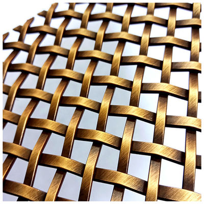 Anodisierungstwill-Webart gesponnener Mesh Panels Fire Resistance