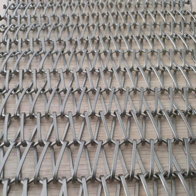 Versatile Metall-Spiralnetzdekoration für die Fassade