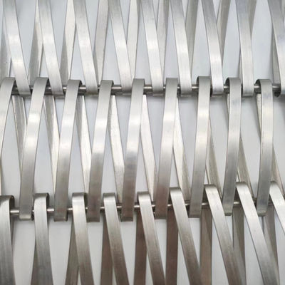 Edelstahl 0,5 mm Helical Wire Mesh für Trennwände