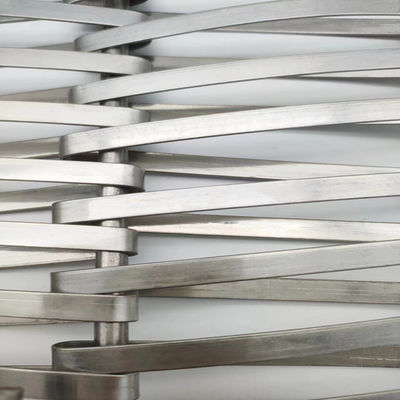 Edelstahl 0,5 mm Helical Wire Mesh für Trennwände