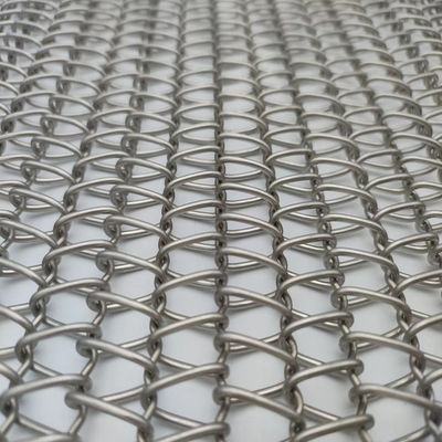 Spiralarmmascheneinandergeknüpft Größe 2mm-20mm angepasste Farbe Edelstahl