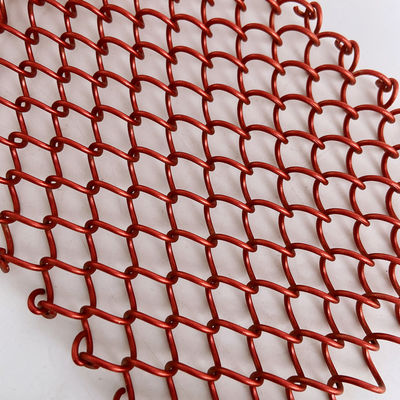 Pulverbeschichtung Metall Coil Vorhang Außendekoration auf Maß