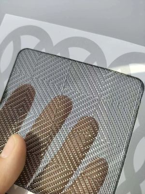 Polsterglas Laminatdrahtnetz Gewebte Länge 30 m