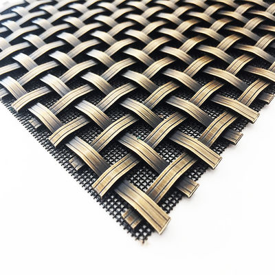 2-6mm Mesh Größe Dekorative Metallgitter in quadratischer Lochform