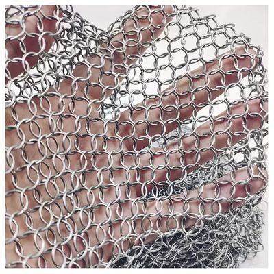 Bildschirm / Vorhang Lichtfilter Ring Link Mesh Vorhang mit 1mm Draht Guague
