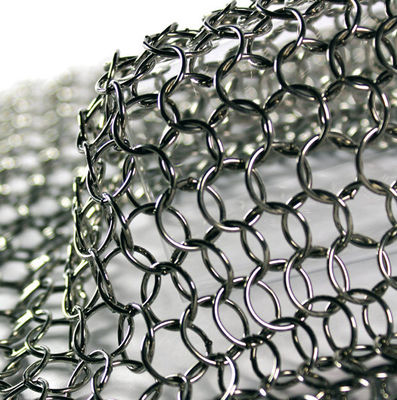Bildschirm / Vorhang Lichtfilter Ring Link Mesh Vorhang mit 1mm Draht Guague