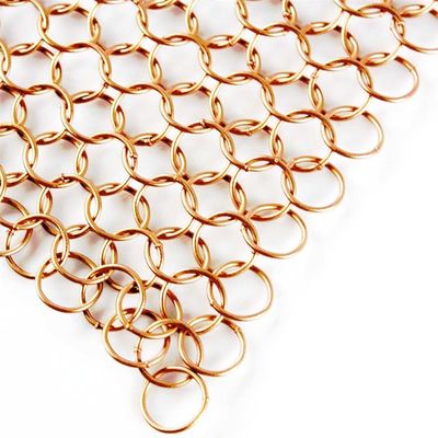 Bildschirm / Vorhang Lichtfilter Ring Link Mesh Vorhang mit 1mm Draht Guague