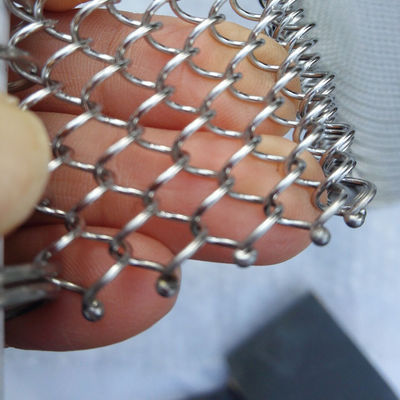 2.8kg/M2 304 Edelstahl Metall Rollerläden Gebäude Außenwanddekoration