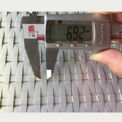 Balkon Architektur aus Edelstahl Mesh Breite 0,5 m 2,0 m