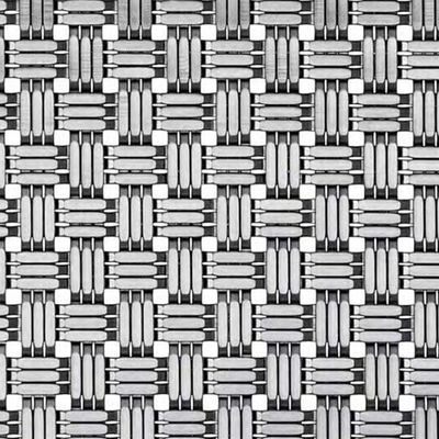 Plain Weave Architektural Mesh Panel Draht Durchmesser 0,8 mm 2,0 mm
