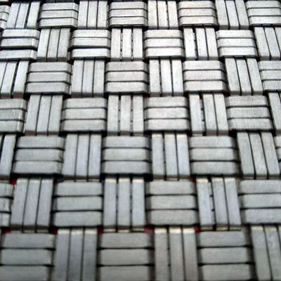 Plain Weave Architektural Mesh Panel Draht Durchmesser 0,8 mm 2,0 mm