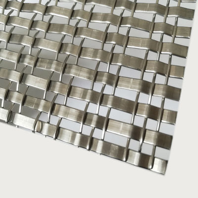 Architektonische Maschenöffnung aus Edelstahl Größe 1,2 mm 5,0 mm Draht Durchmesser 0,8 mm 2,0 mm Länge 30 m
