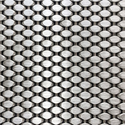 Architektonisches Netz aus Edelstahl für Golddekoration 0,5 m Breite 2,0 m