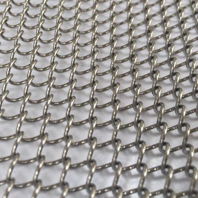 0.5-2mm Dicke Bronze Metallwolle Vorhänge für Runde Fensterbehandlung Vorhang