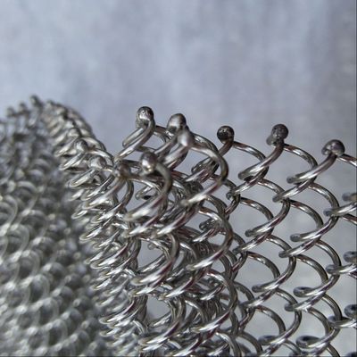 0.5-2mm Dicke Bronze Metallwolle Vorhänge für Runde Fensterbehandlung Vorhang