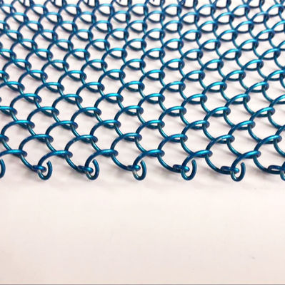 Innenabschnitte Dekorations-Metall-Rollenschleifer 70 mm Gitter 5 mm Öffnung Sprühfarbe