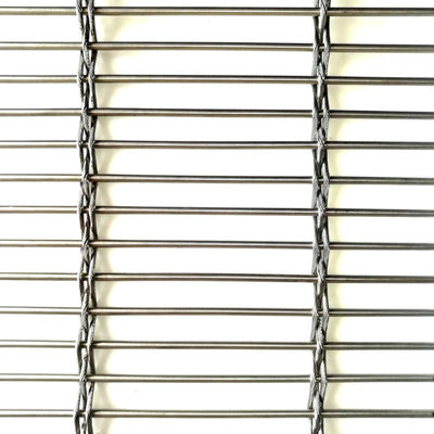 Metallfassadenpaneele Außenwandverkleidung Flexibles Metallnetz Fassadenpaneele Metallarchitektonisches Netzvorhang
