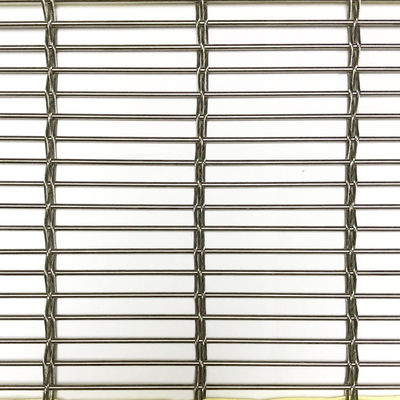 Korrosionsbeständiges Architekturgewebtes Drahtnetz aus Edelstahl Schwergewicht 1,2 kg